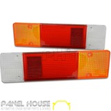 Mitsubishi Triton Ute 86-13 PAIR Universal Tray Back Tail Light Lens LH RH New