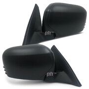 Door Mirrors PAIR Black Electric fits Mitsubishi Triton ML MN 2006 - 2015