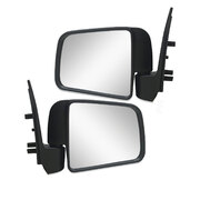 Door Mirrors PAIR Black Manual fits Ford Courier PE PG/PH Ute 1999-2006