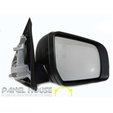 Door Mirror RIGHT BLACK Electric fits Mazda BT50 2011 - 2020