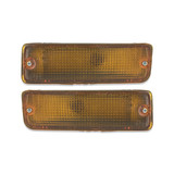 Indicator Front Bar PAIR Front Amber Fits Toyota Hilux Ute 88-97