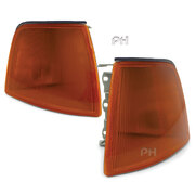 Corner Indicator Lights Amber PAIR fits Ford Falcon EA EB ED 1988 - 1994
