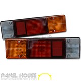 Mitsubishi Triton ML MN Ute Tray Back Tail Light PAIR '06-'13 LH + RH Round Plug 