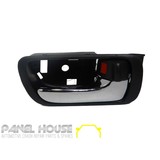 Door Handle RIGHT Front Black Chrome Inner Fits Toyota Camry ACV 36 Series
