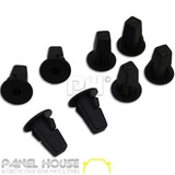 Mud Flap CLIP SET 8 Wheel Grommet Plastic Push Rivet Fits Toyota HILUX 05-14