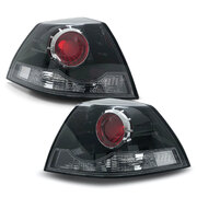 Taillights Black PAIR fits Holden Commodore VE SSV Sedan 2006 - 2013